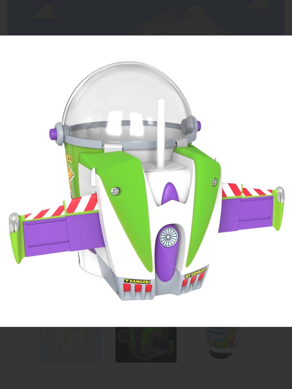 Toy Story 5 Buzz Lightyear Snack and Drink NEVER USED